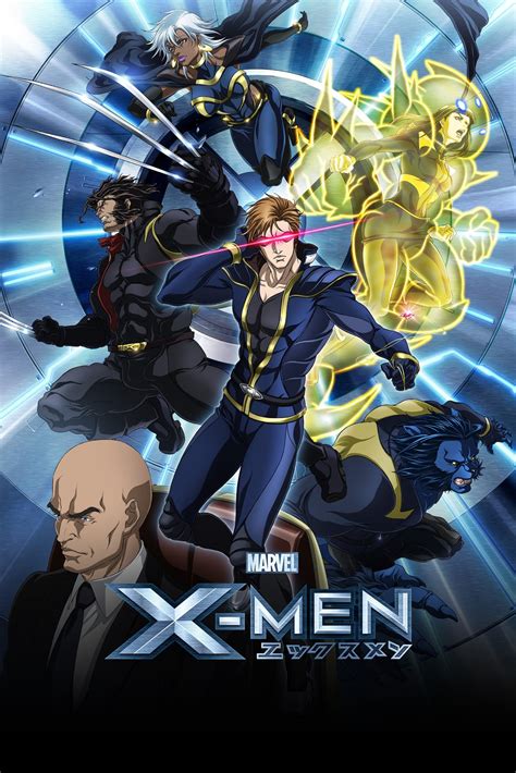 X-Men: Evolution: Created by Al Jean, George Meyer, Mike Reiss, Mike Scully. With Kirby Morrow, Venus Terzo, Brad Swaile, David Kaye. This rendition of X-Men features Cyclops, Jean Grey, Rogue, Nightcrawler, Shadowcat and Spike as teenagers as they fight for a world that fears and hates them.. X men anime